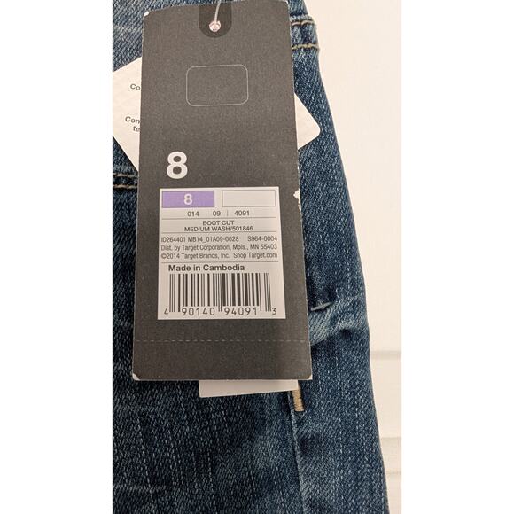 Mossimo Mid Rise Curvy Bootcut Jeans NEW! - Picture 3 of 8